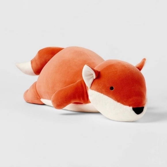 Pillowfort Fox Weighted Plush Throw Pillow - Picture 1 of 9